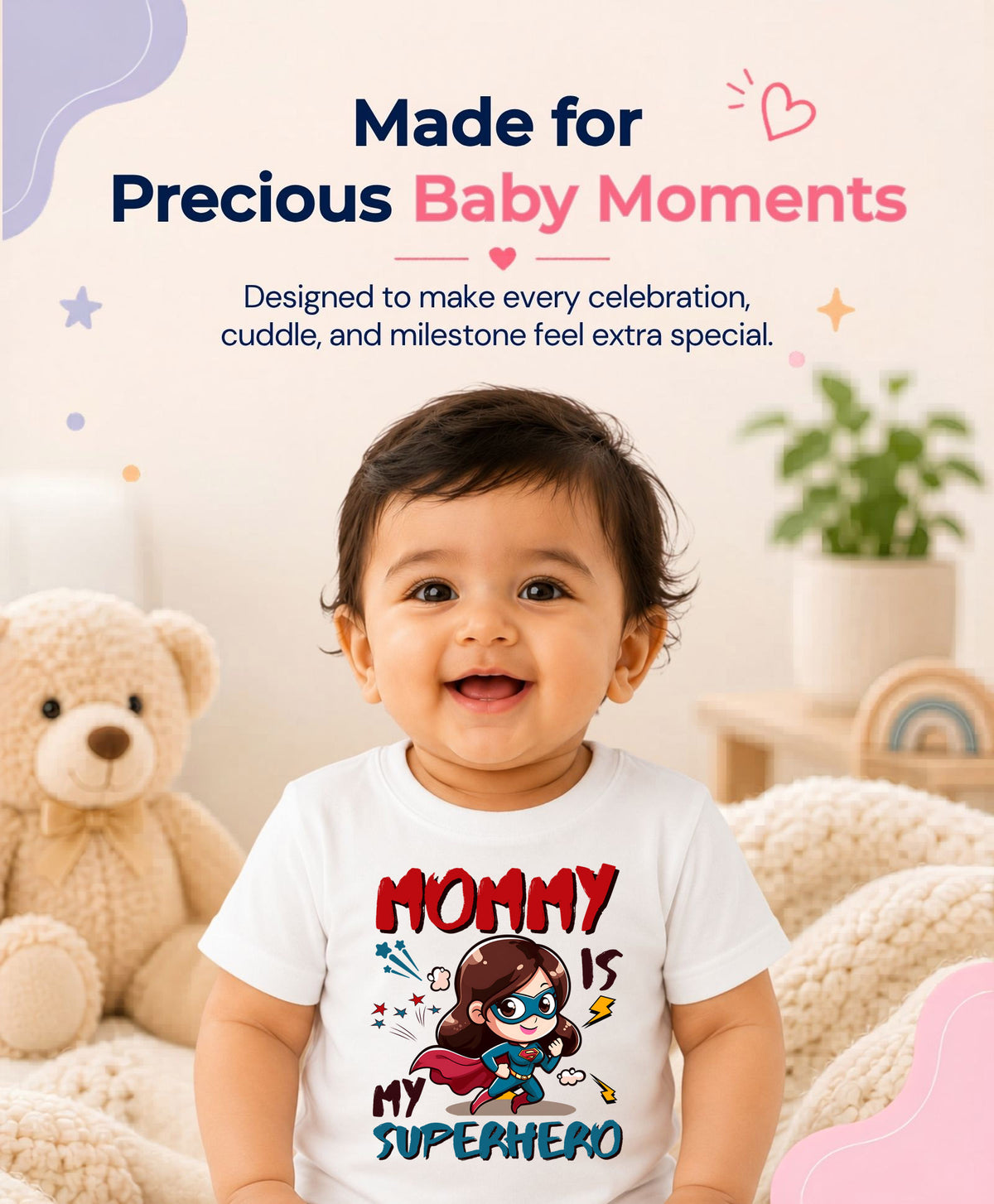 No | Mommy Is My Superhero - T-shirt
