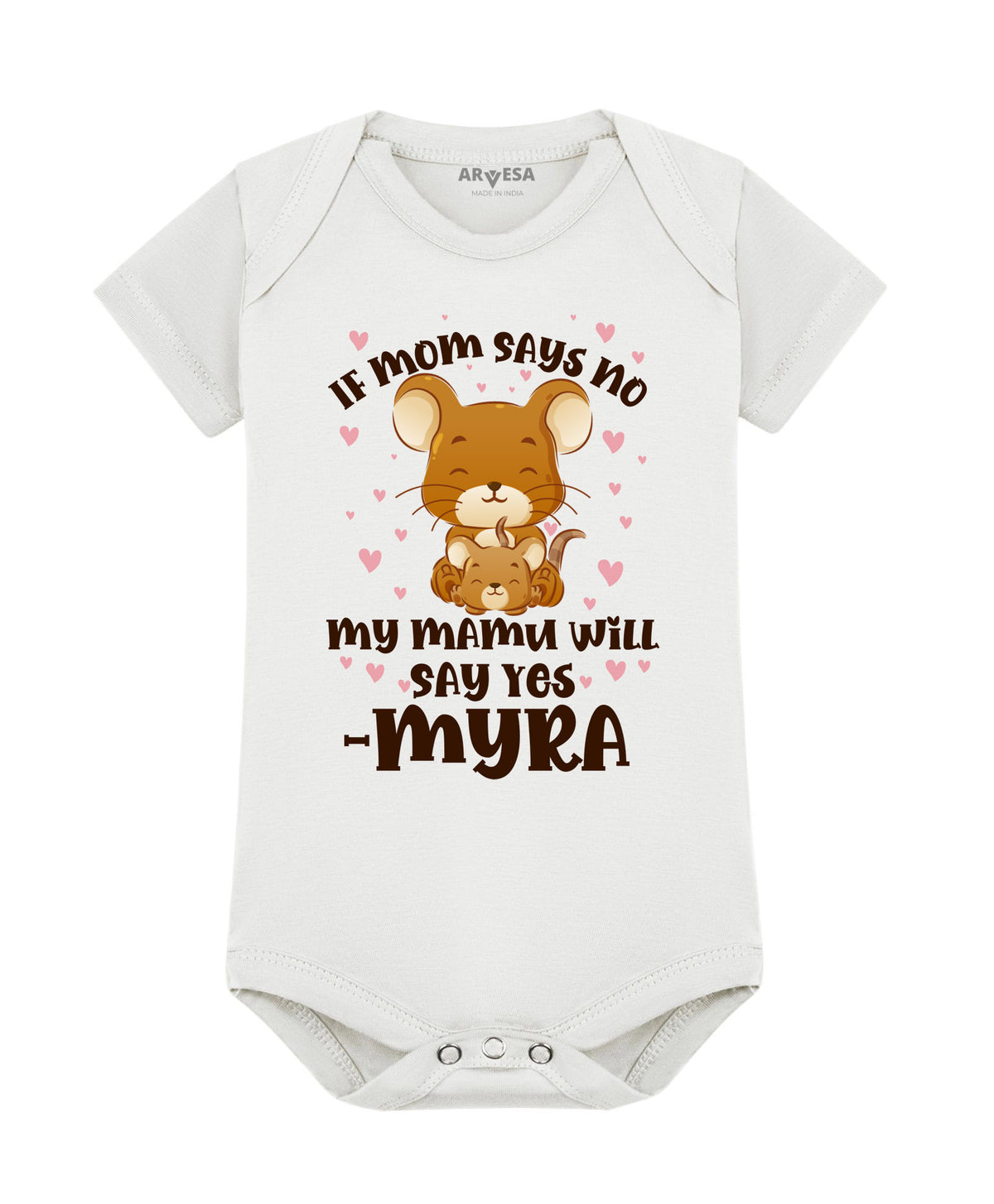 Yes | If Mom Say No My Mamu Will Say Yes - Romper
