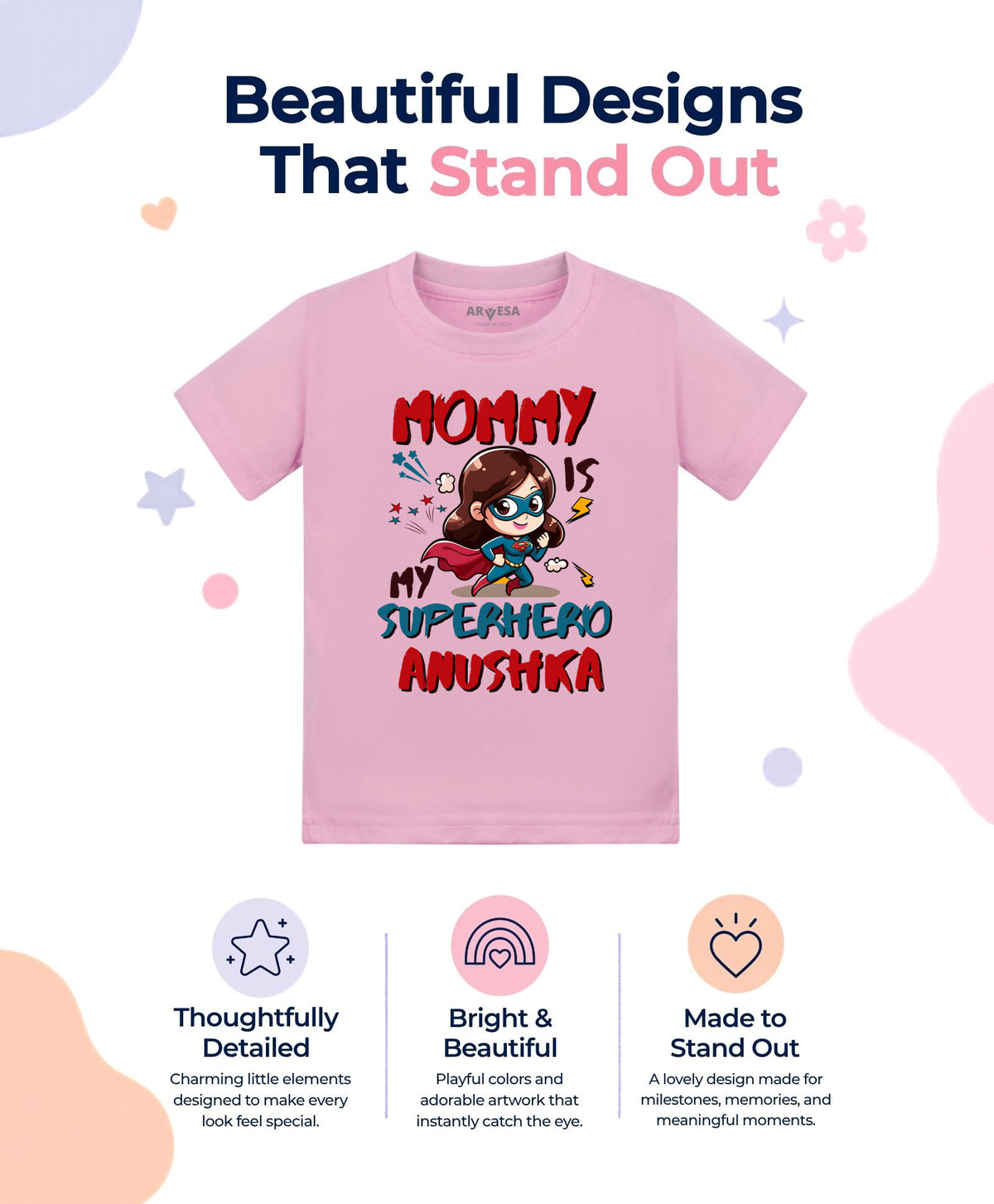 Yes | Mommy Is My Superhero - T-shirt