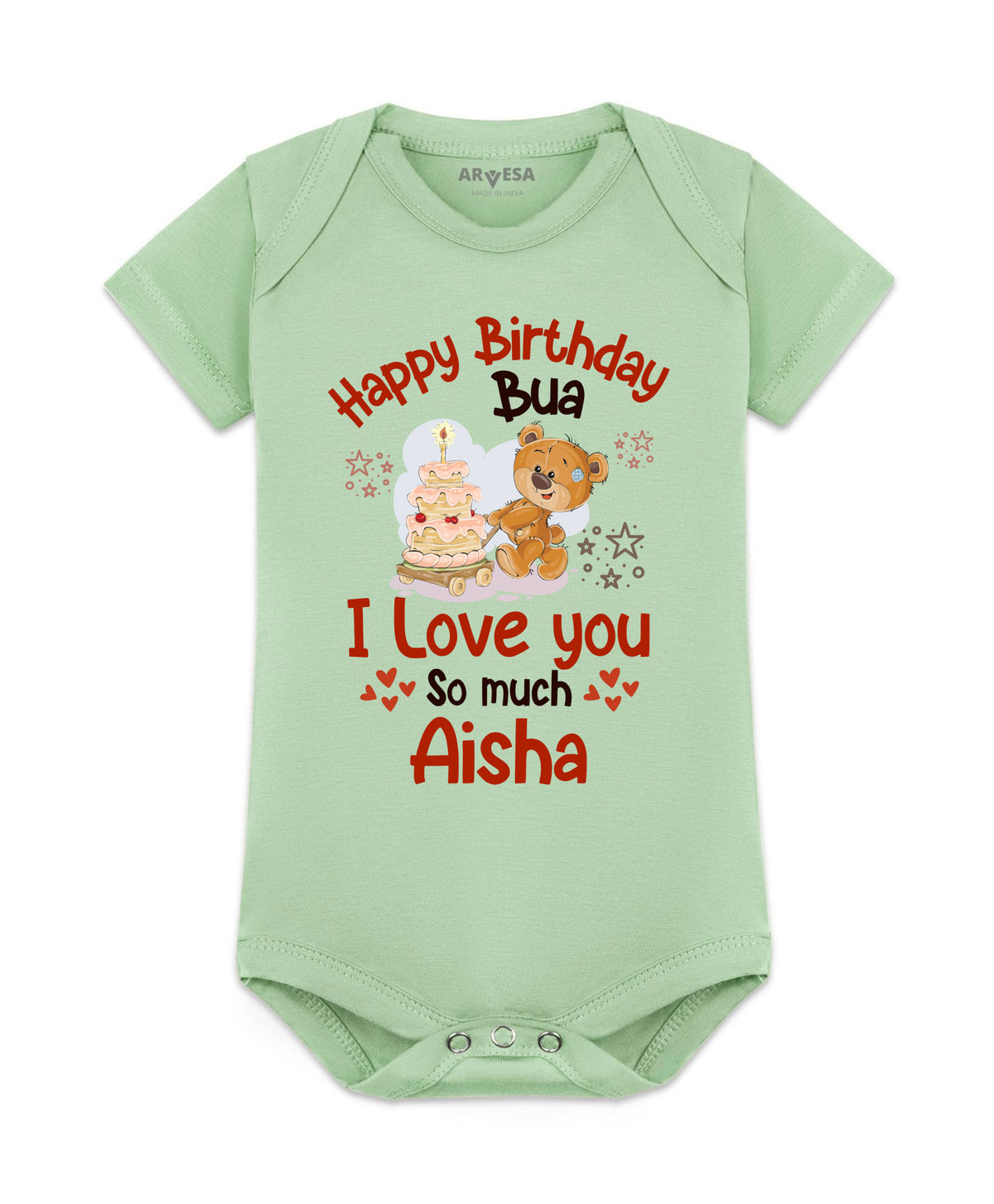 Yes | Happy Birthday Bua Family Birthday - Romper