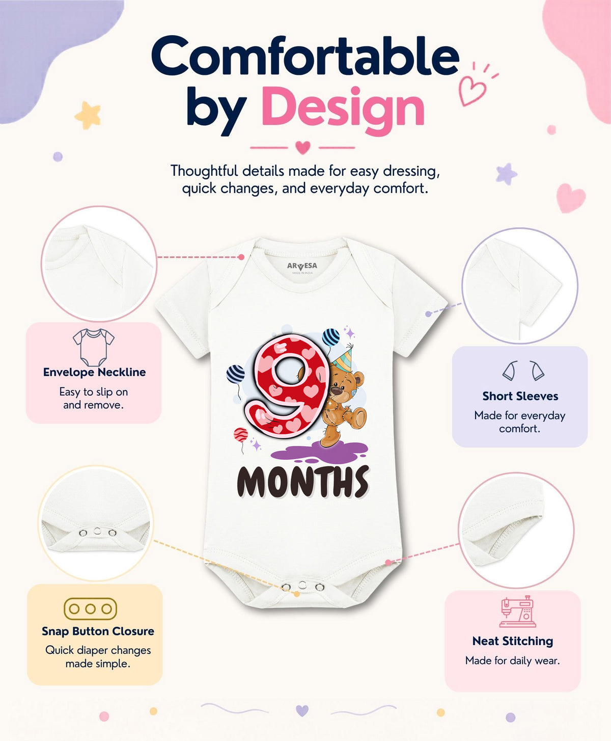 No | 9 Month - Romper