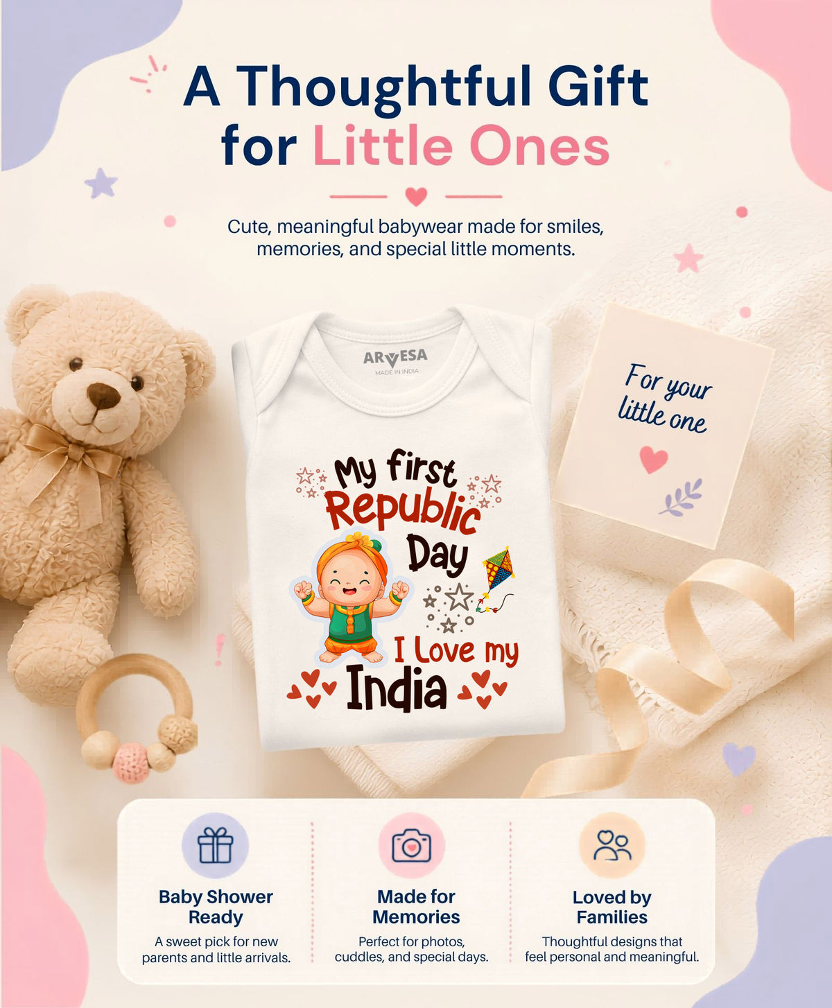 No | My First Republic Day - Romper