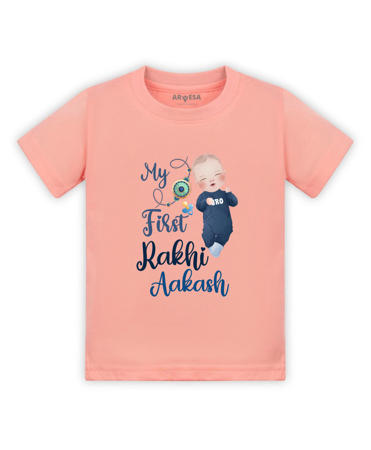 Yes | My First Rakhi - T-shirt