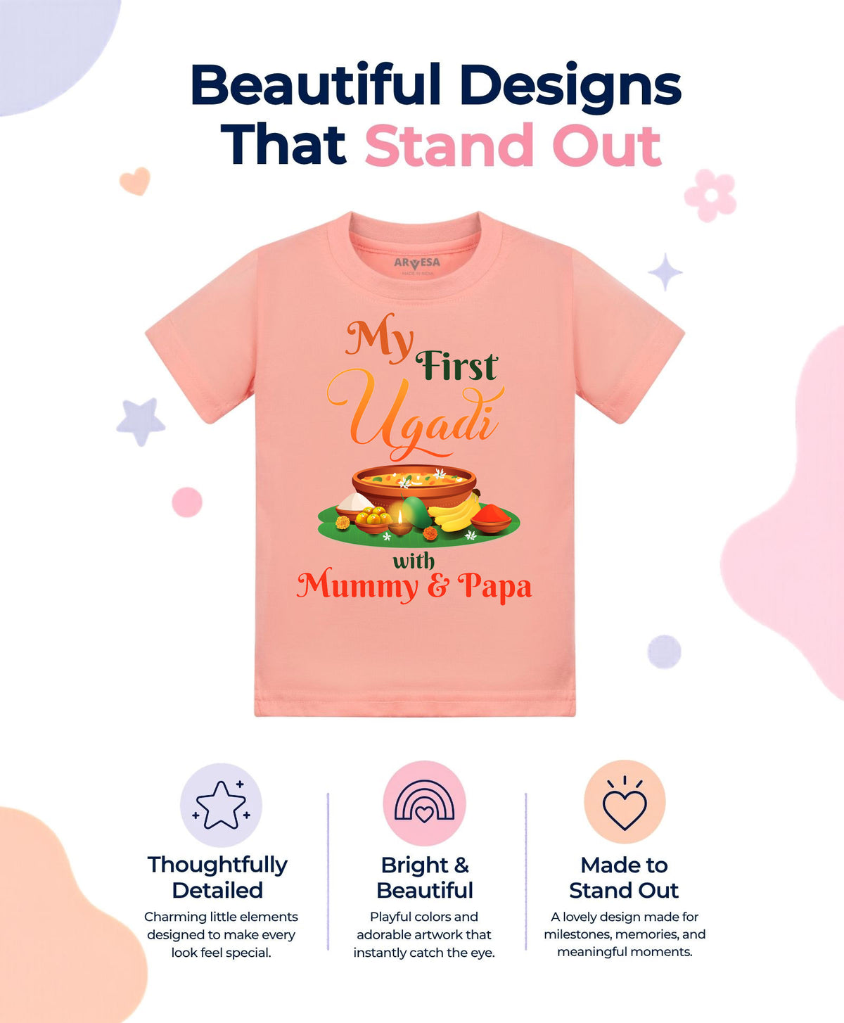 No | My First Ugadi - T-shirt