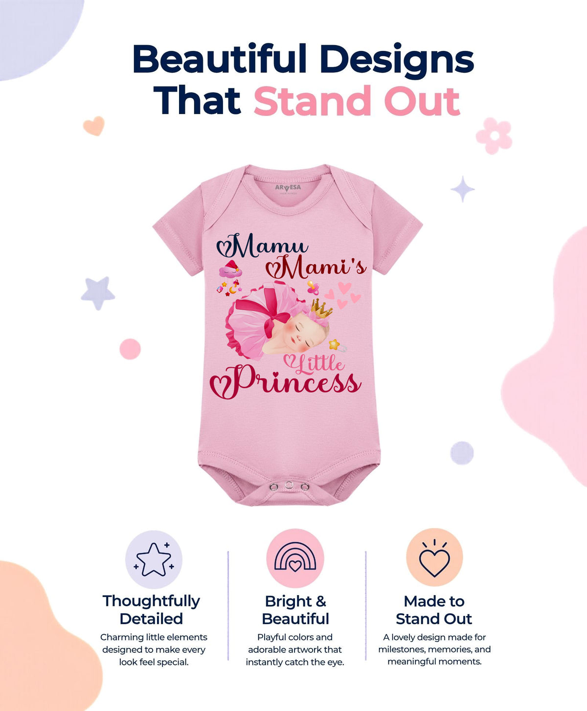 No | Mamu Mami Little Princess - Romper