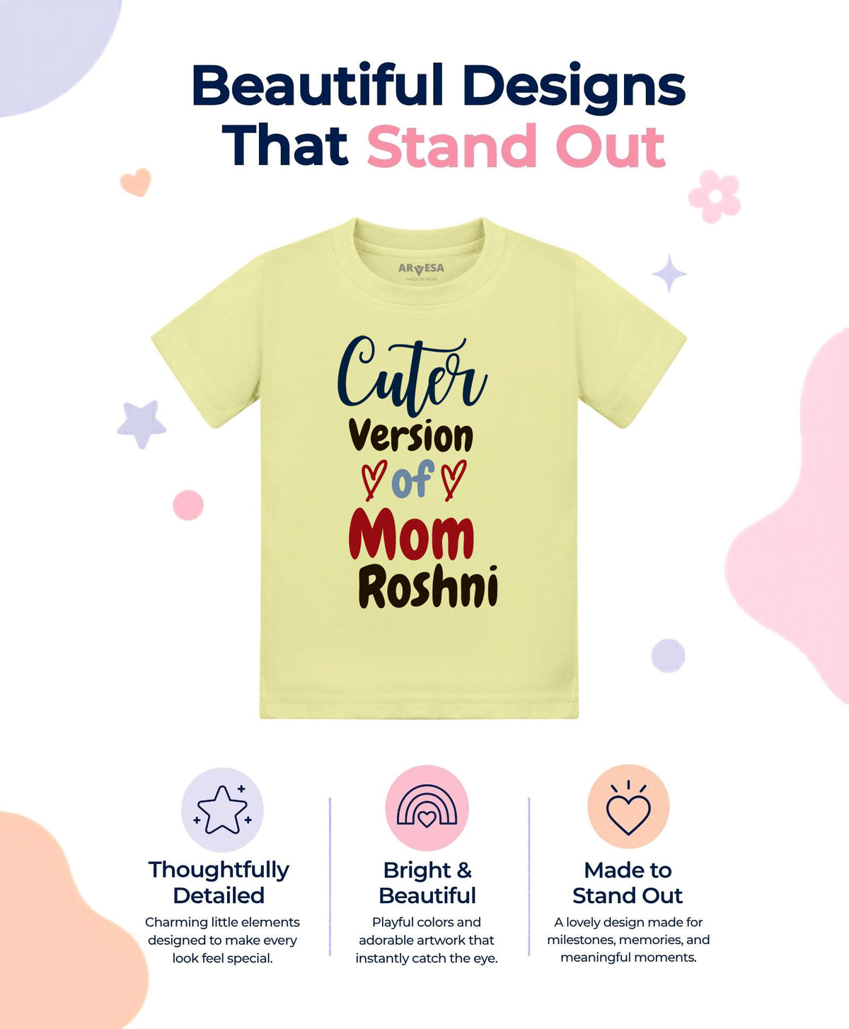 Yes | Cuter Version Of Mom - T-shirt