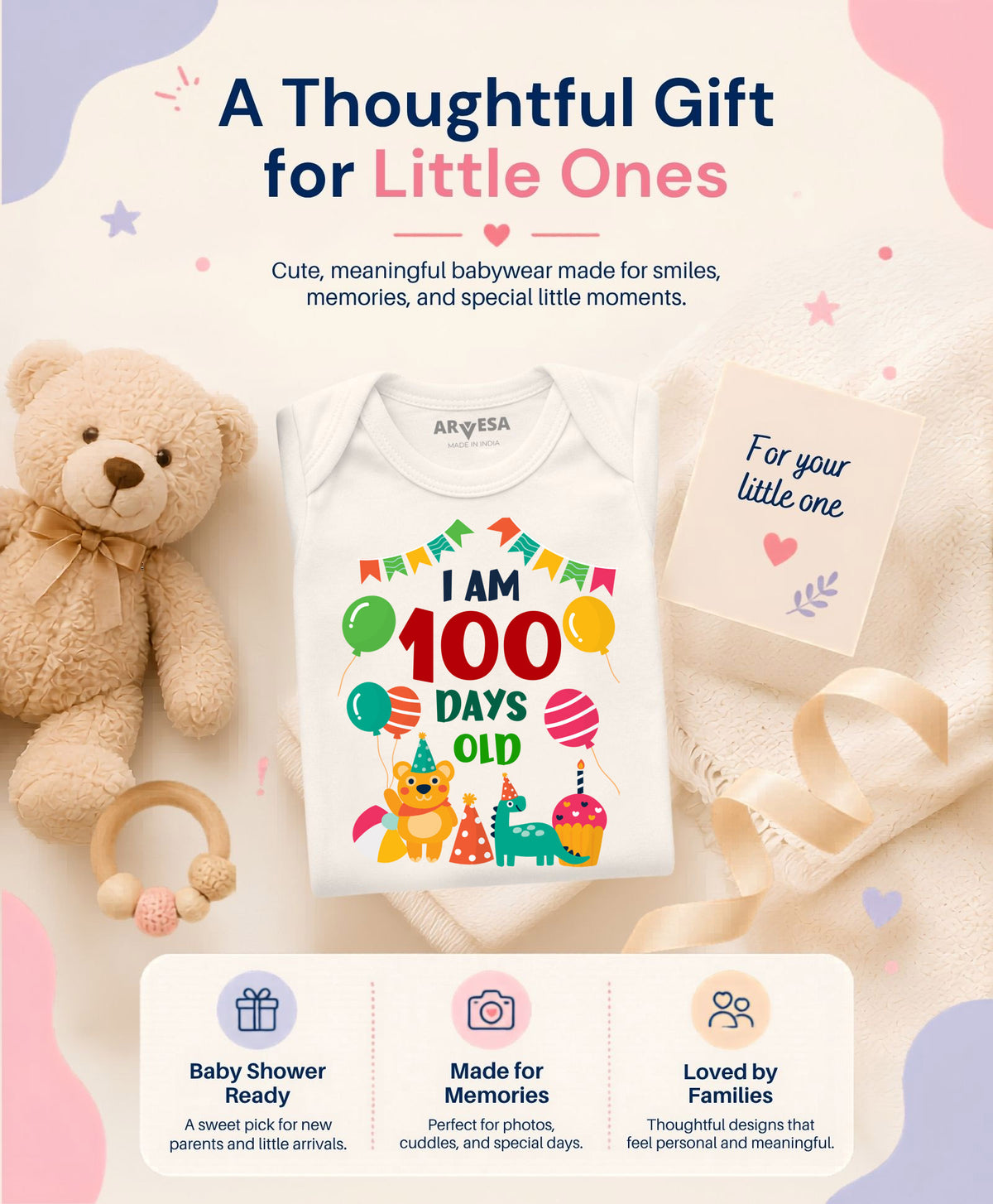 No | 100 Days Birthday - Romper