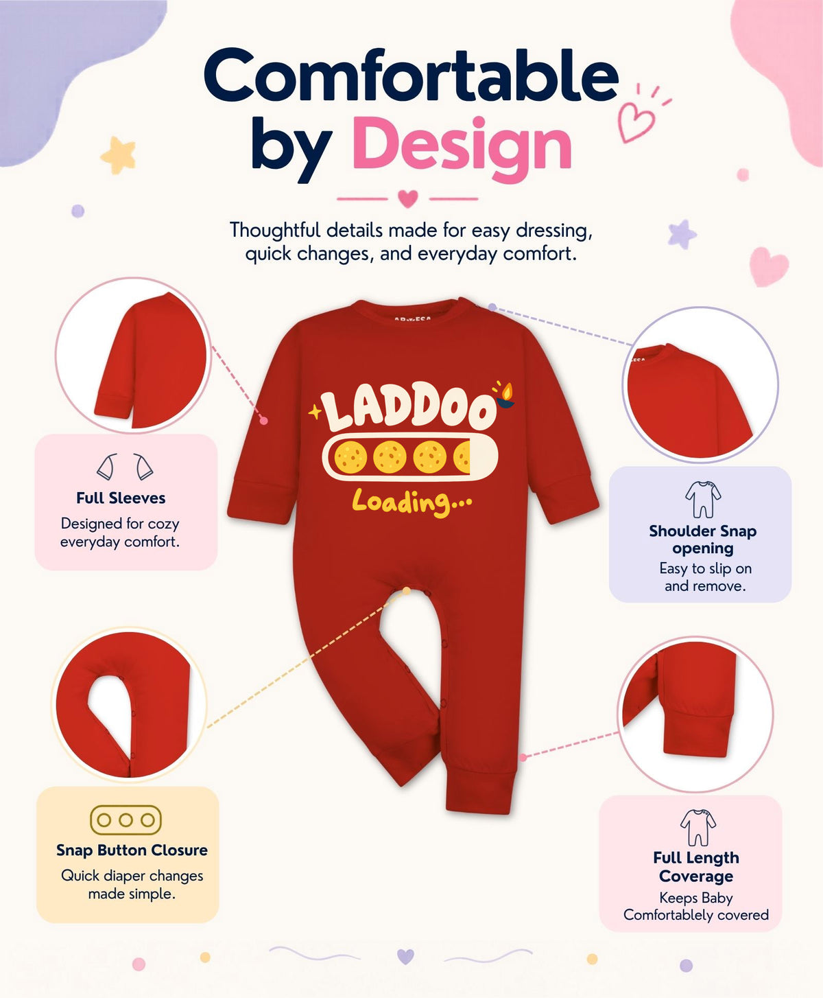 Laddoo Loading Diwali - Jumpsuit