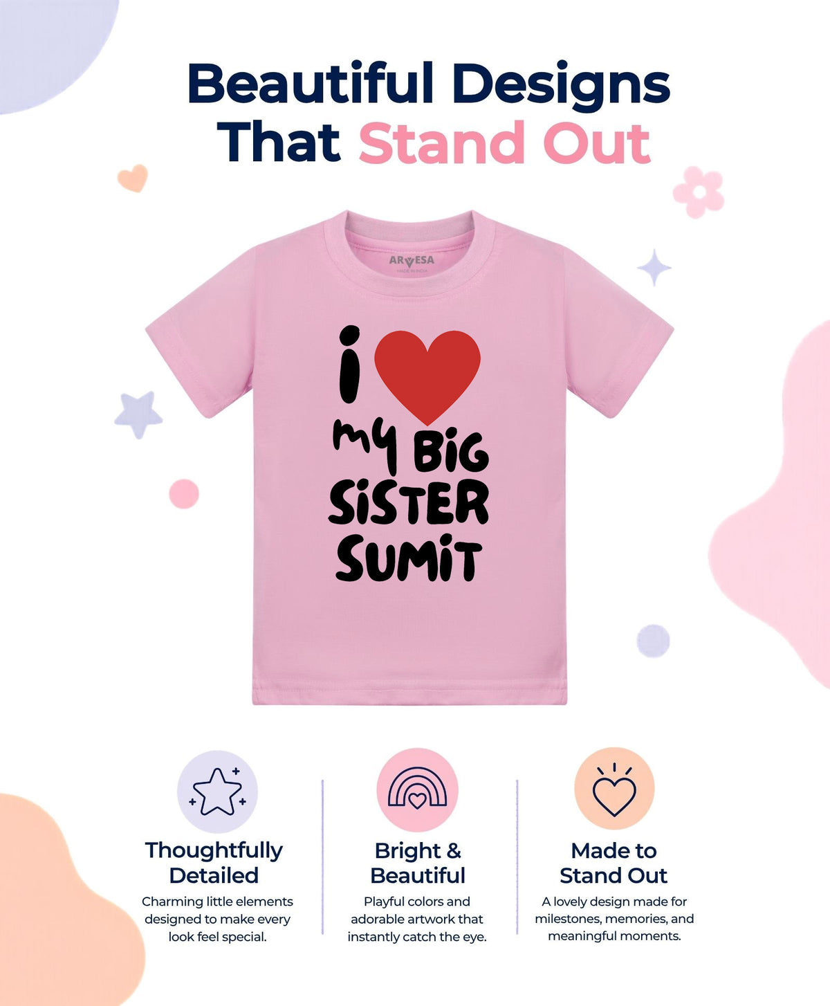 Yes | I love My Big Sister - T-shirt