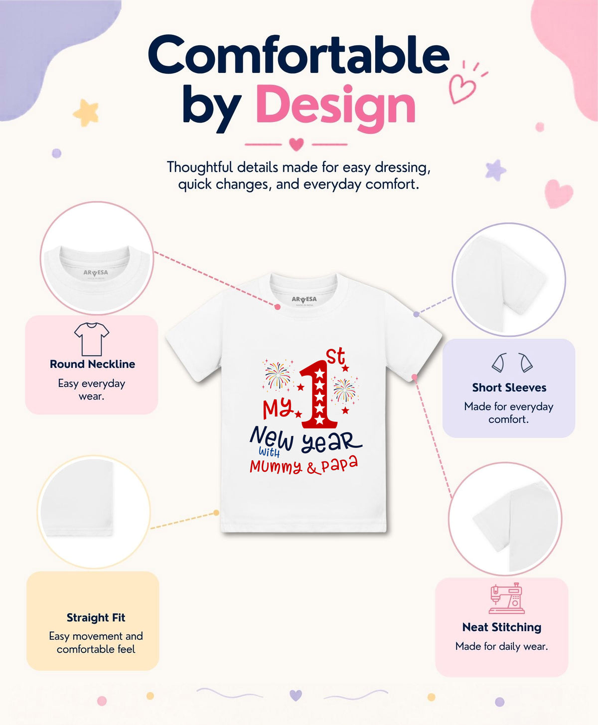 No | My First New Year - T-shirt