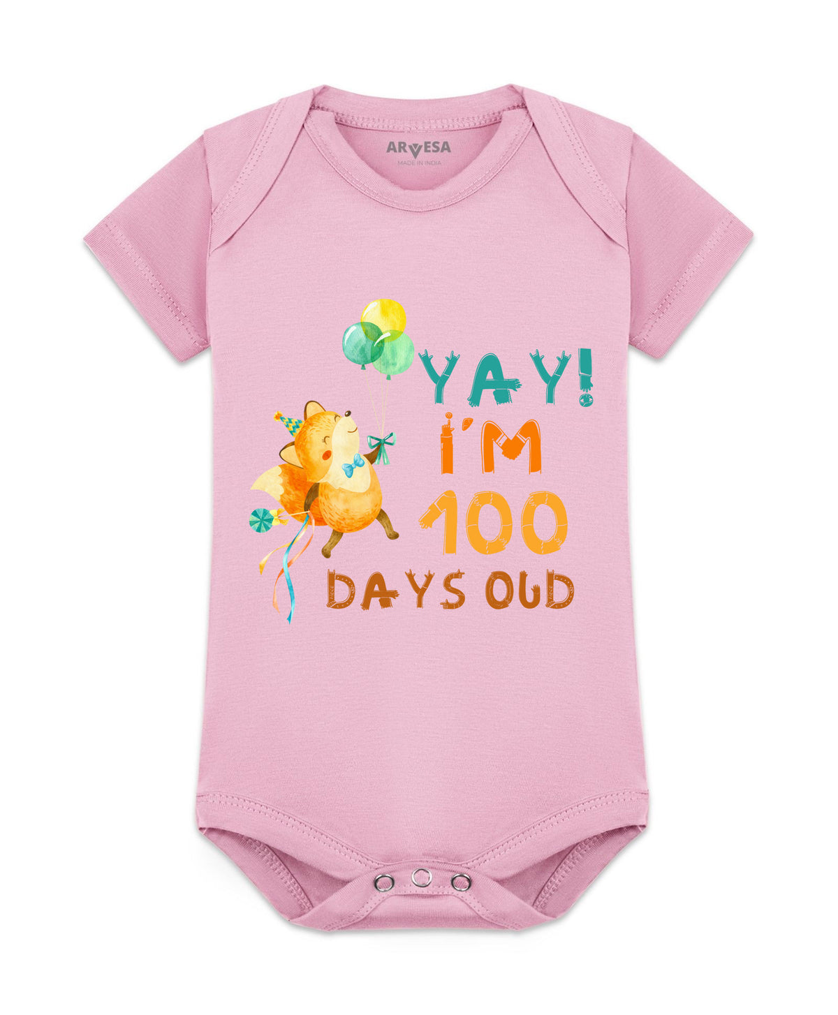 No | 100 Days Birthday - Romper