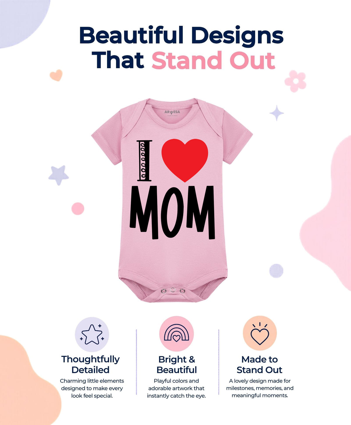 No | I Love Mom - Romper