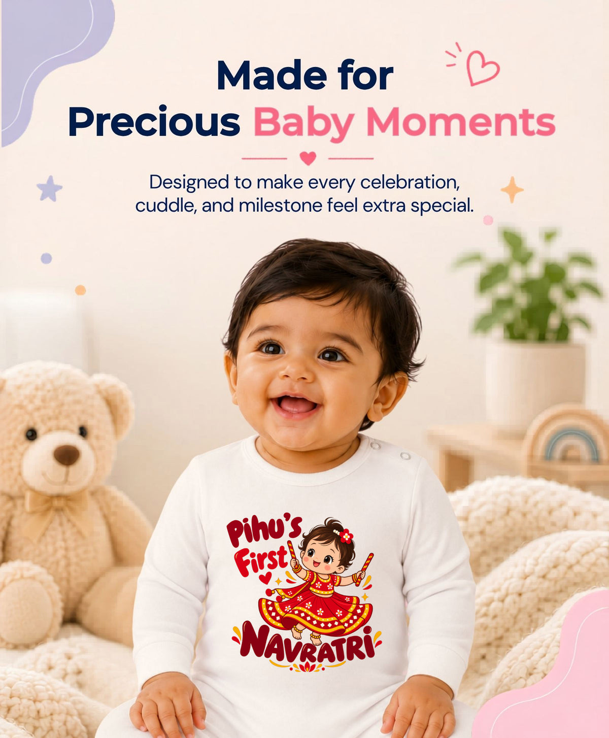 Yes | My First Navratri - Jumpsuit
