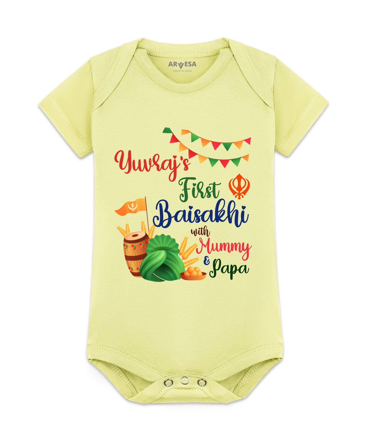 Yes | My First Baisakhi - Romper