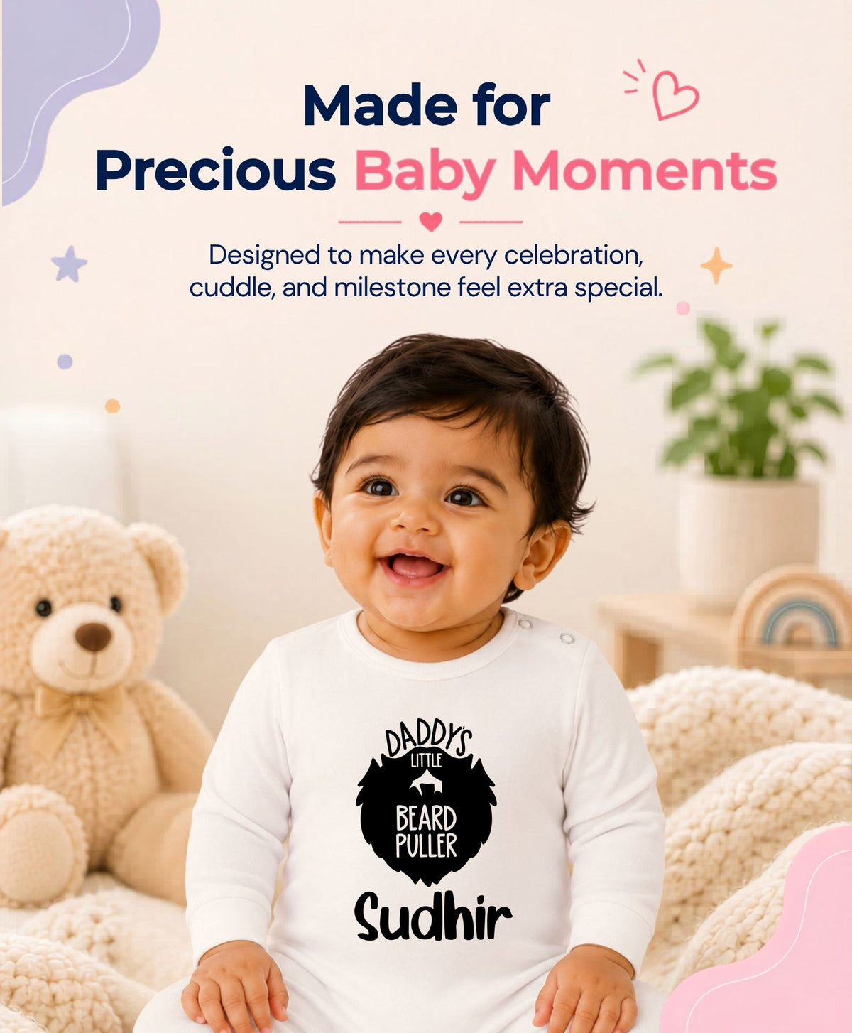 Yes | Daddy Little Beard Puller - Jumpsuit
