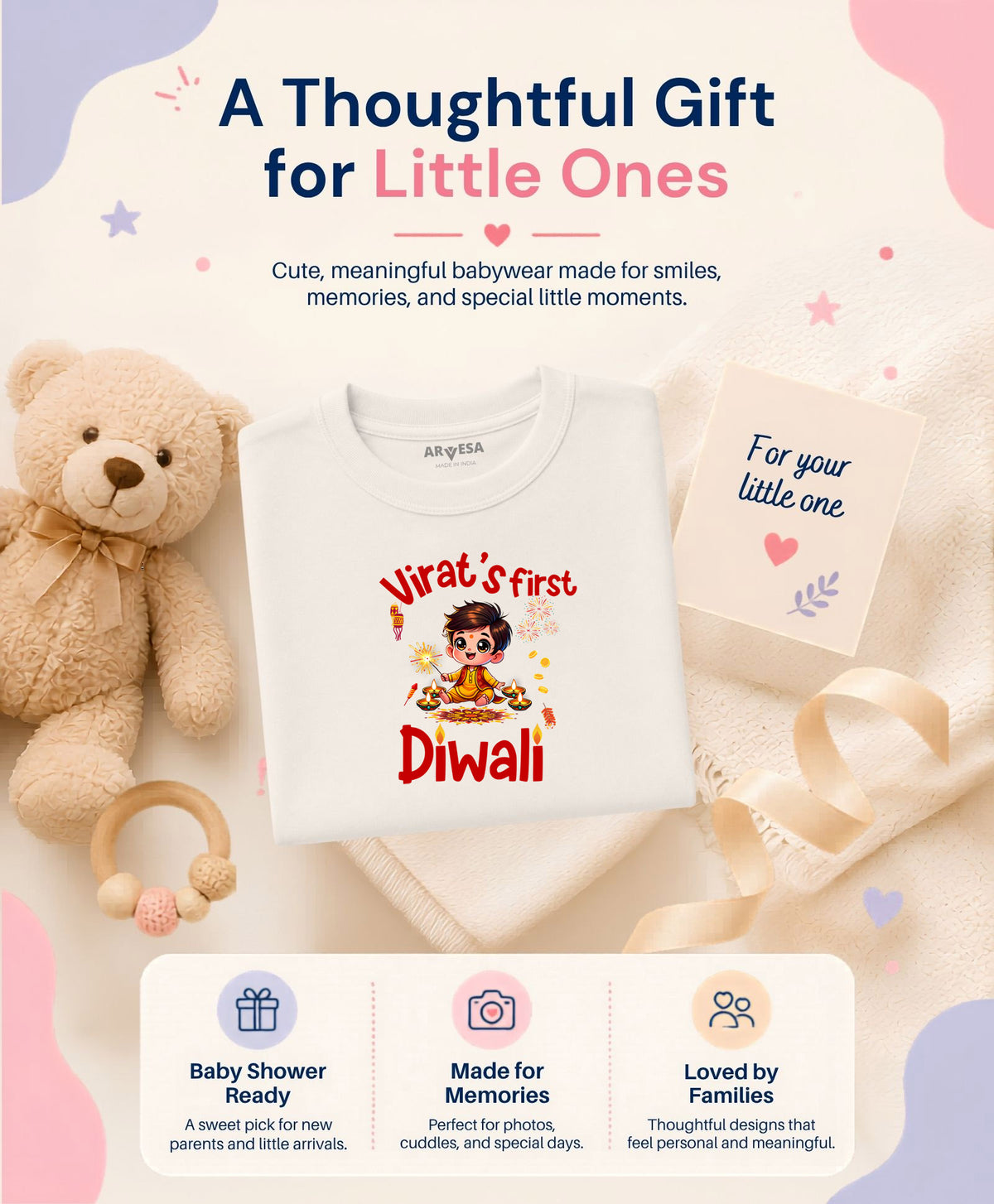 Yes | My First Diwali - T-shirt