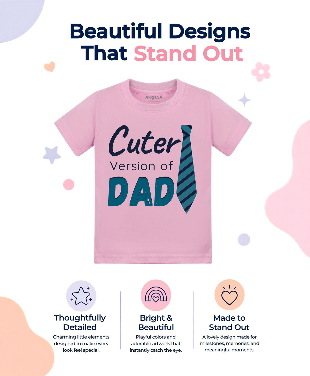 No | Cutest Version Of Dad - T-shirt