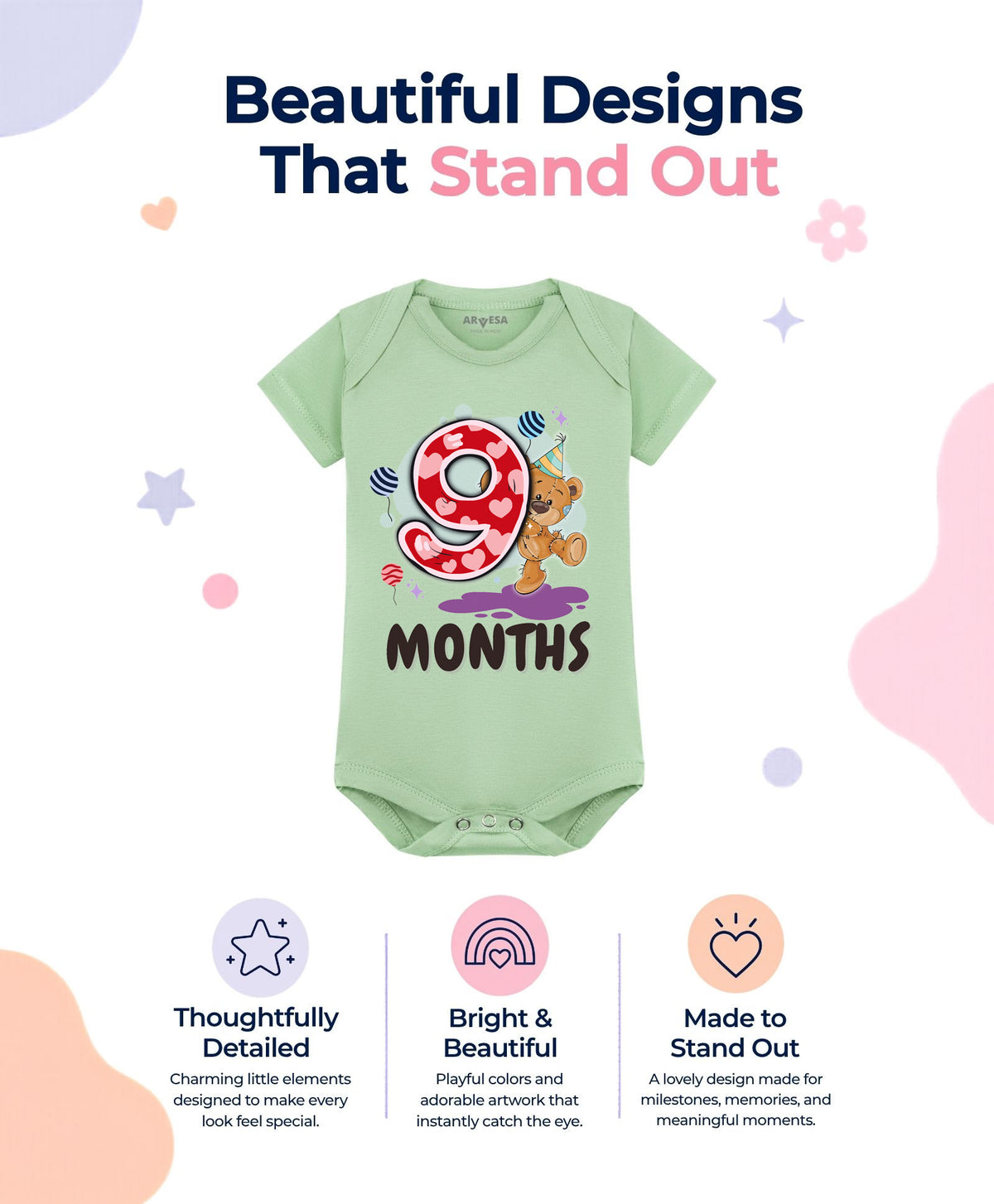 No | 9 Month - Romper