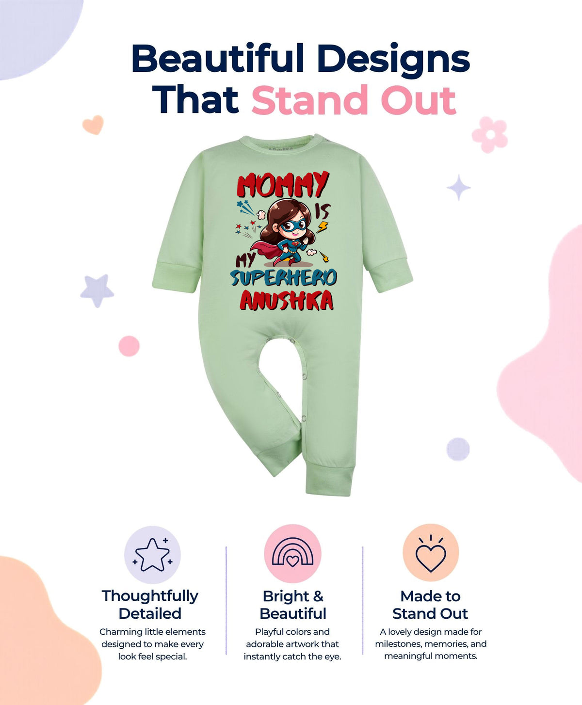 Yes | Mommy Is My Superhero - Jumpsuit