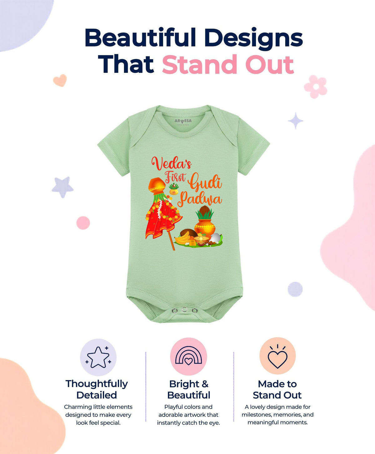 Yes | My First Gudi Padwa - Romper