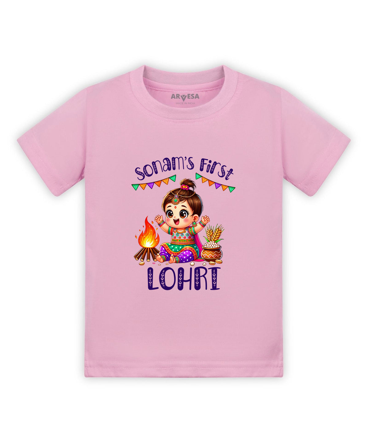 Yes | My First Lohri - T-shirt