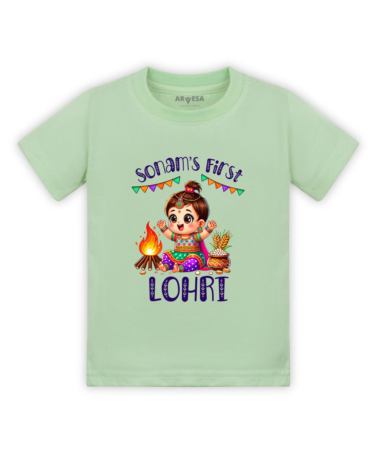 Yes | My First Lohri - T-shirt