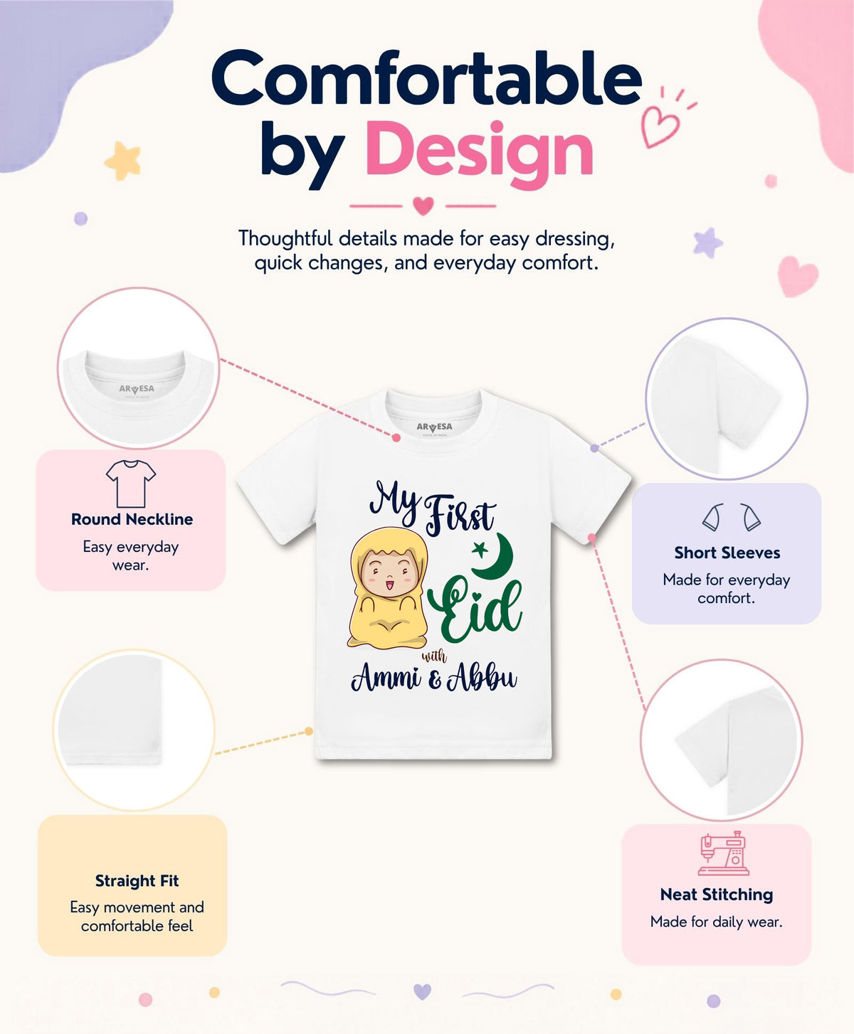 No | My First Eid - T-shirt