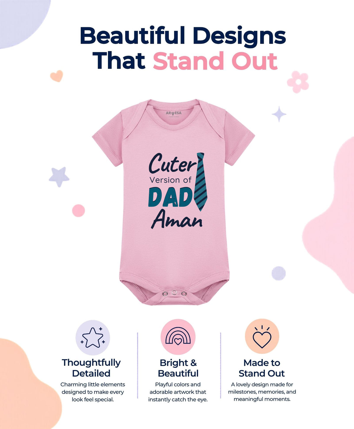 Yes | Cutest Version Of Dad - Romper