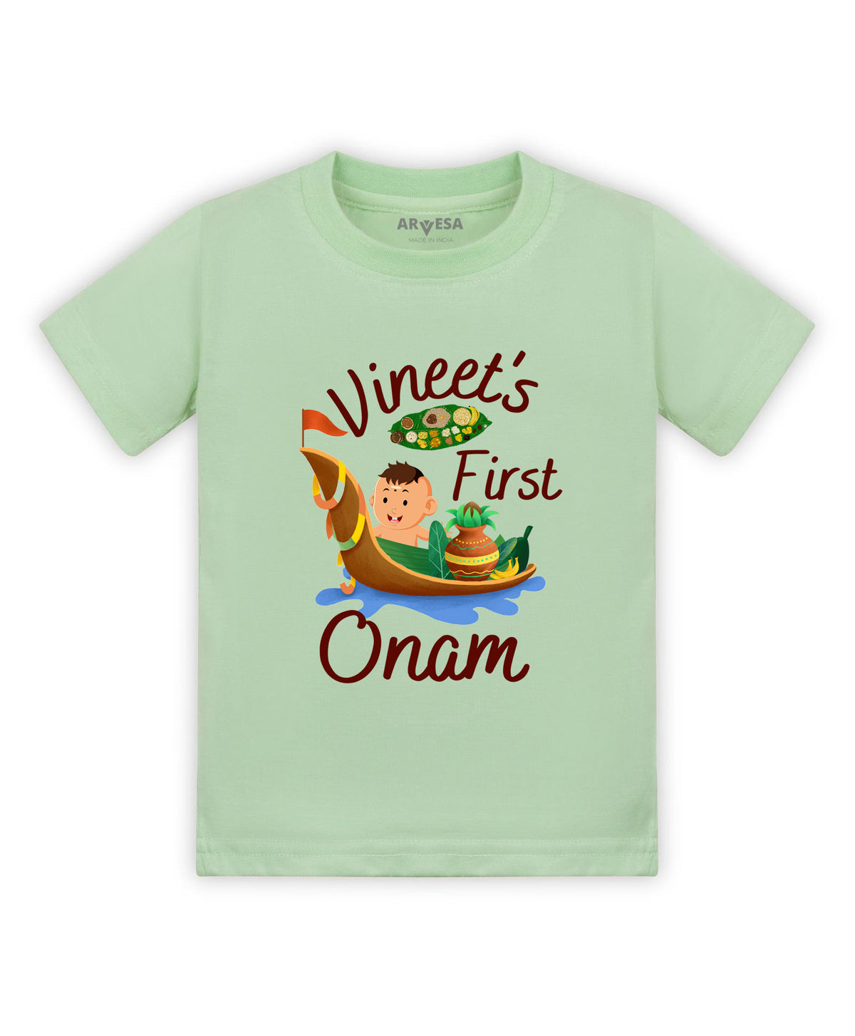 Yes | My First Onam - T-shirt