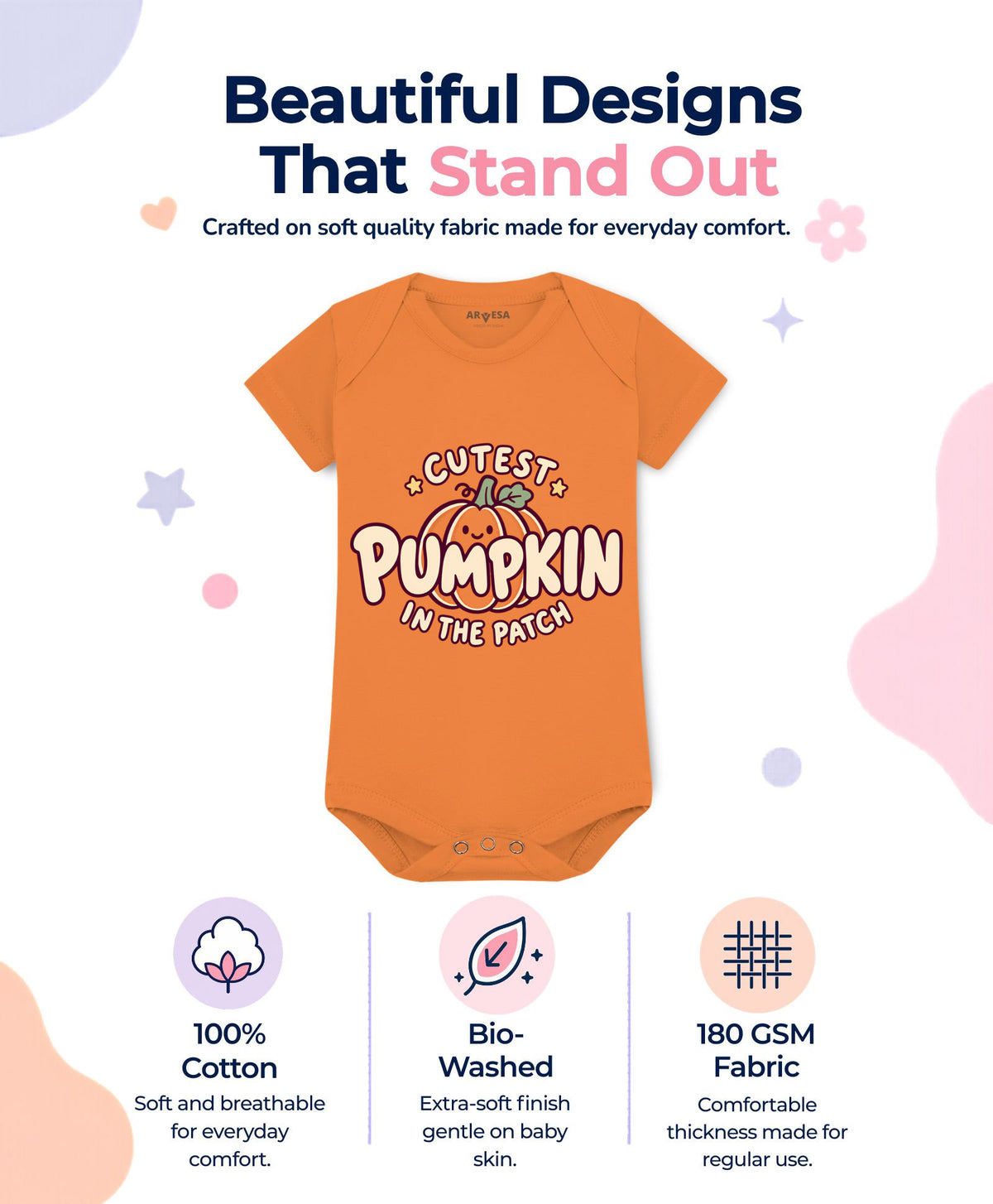Cutest Pumpkin in the Patch Halloween - Romper