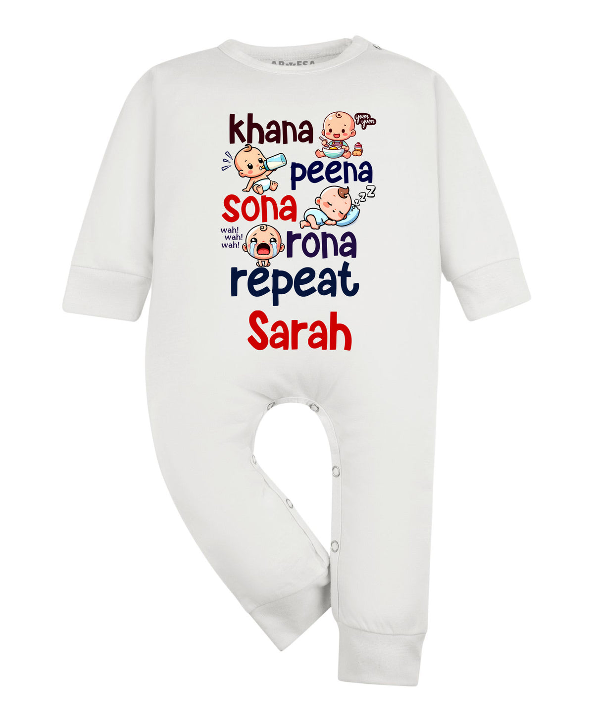 Yes | Khana Peena Sona Repeat Quirky - Jumpsuit