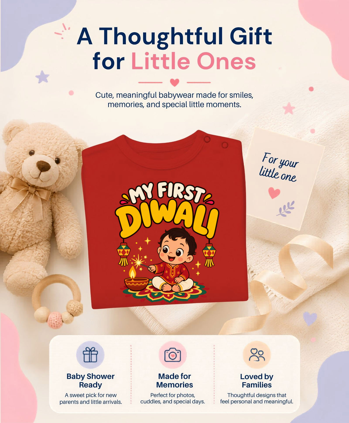 No | My First Diwali - Jumpsuit