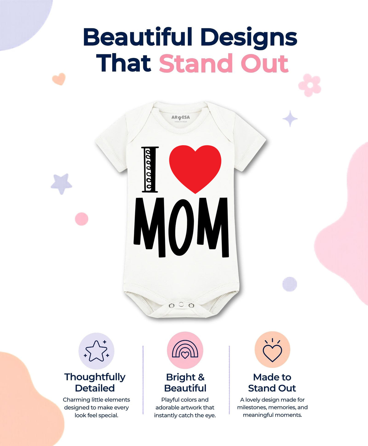 No | I Love Mom - Romper