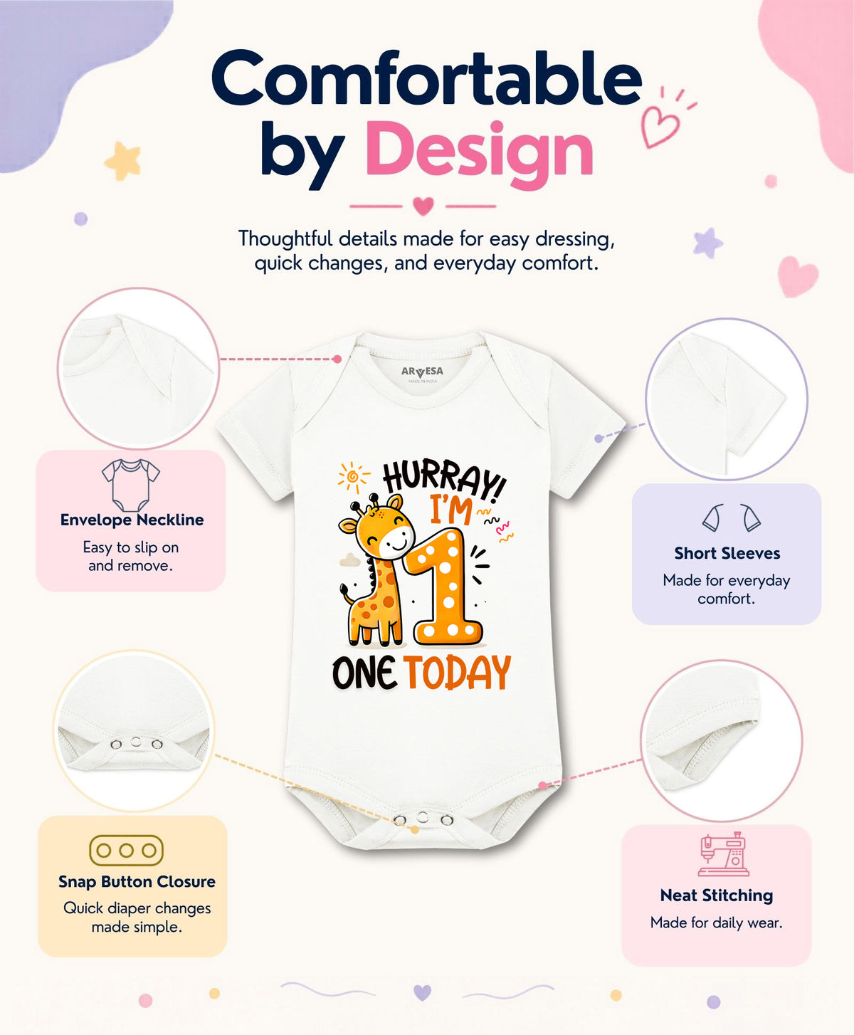 No | 1 Month - Romper