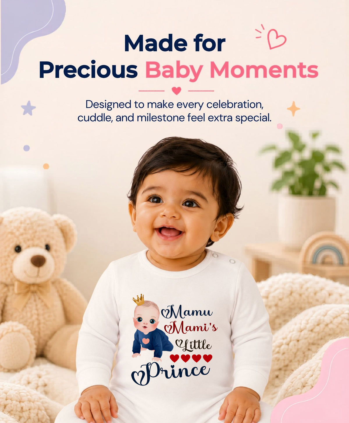 No | Mamu Mami'S Little Prince - Jumpsuit