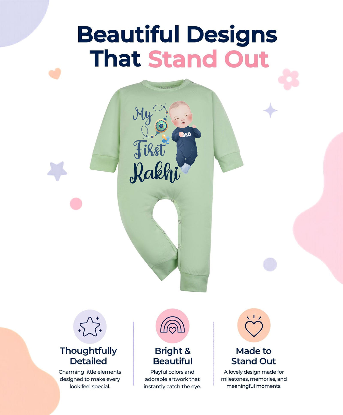No | My First Rakhi - Jumpsuit