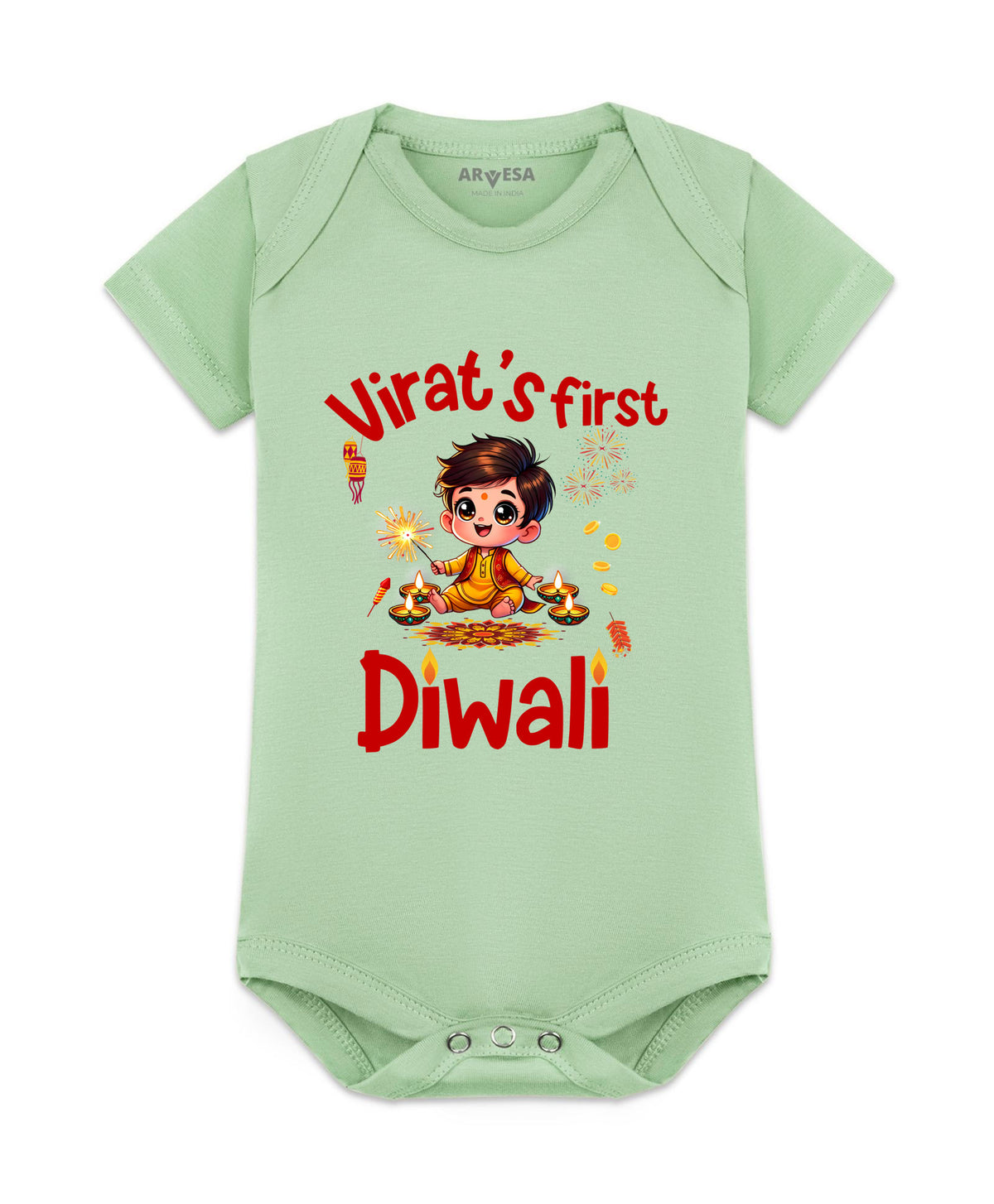 Yes | My First Diwali - Romper