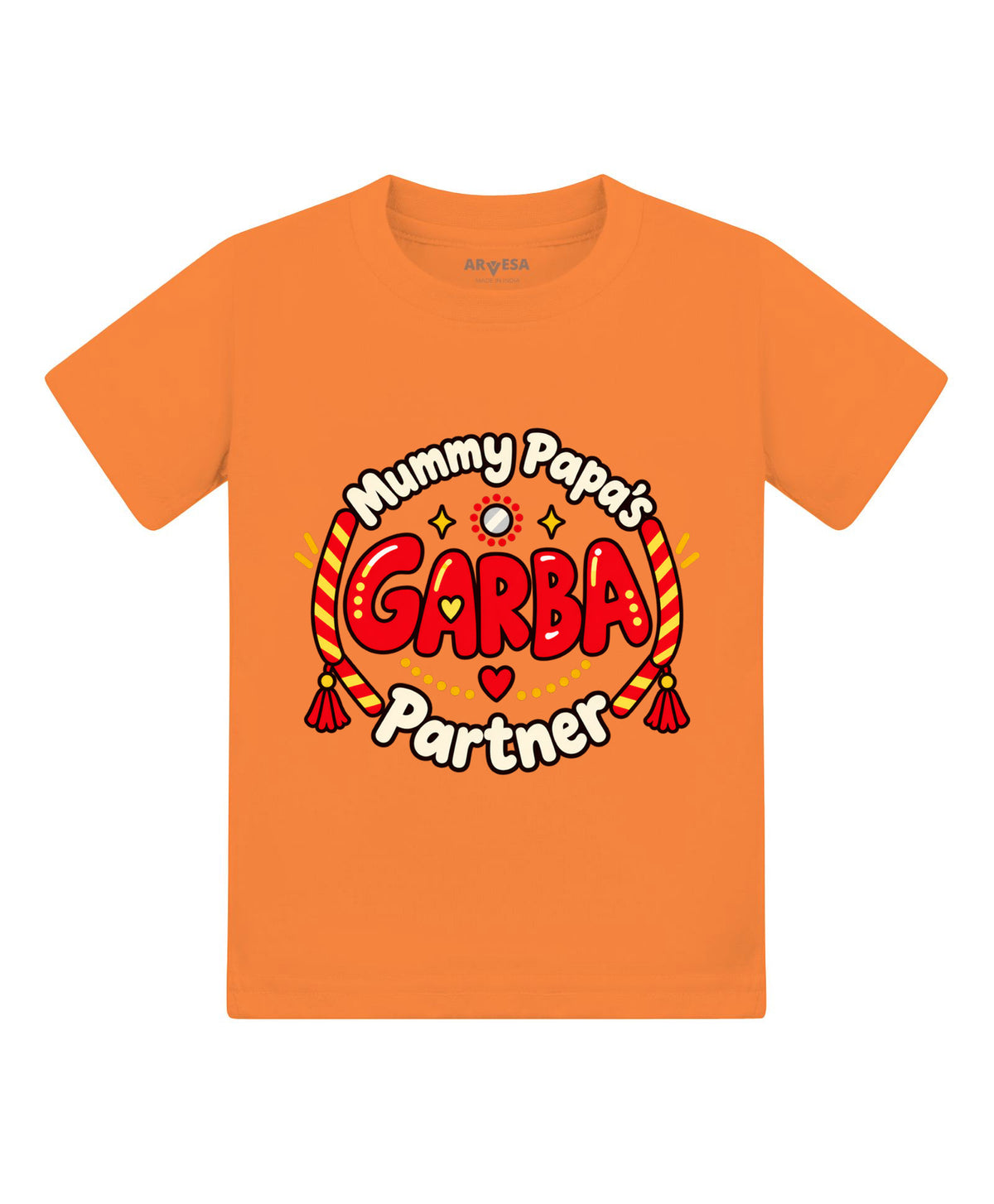 Mummy Papa’s Garba Partner Navratri - T-shirt