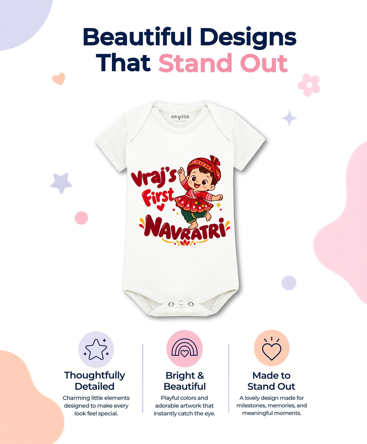 Yes | My First Navratri - Romper