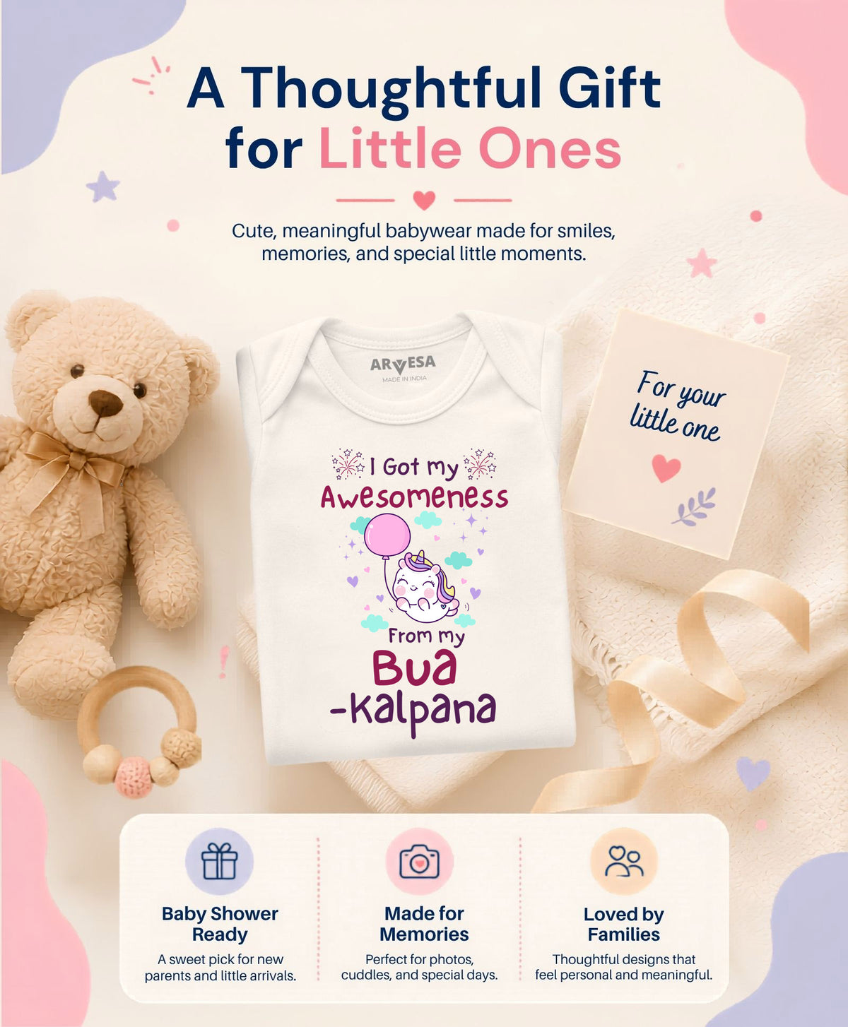 Yes | I Got Awesomeness From Bua - Romper