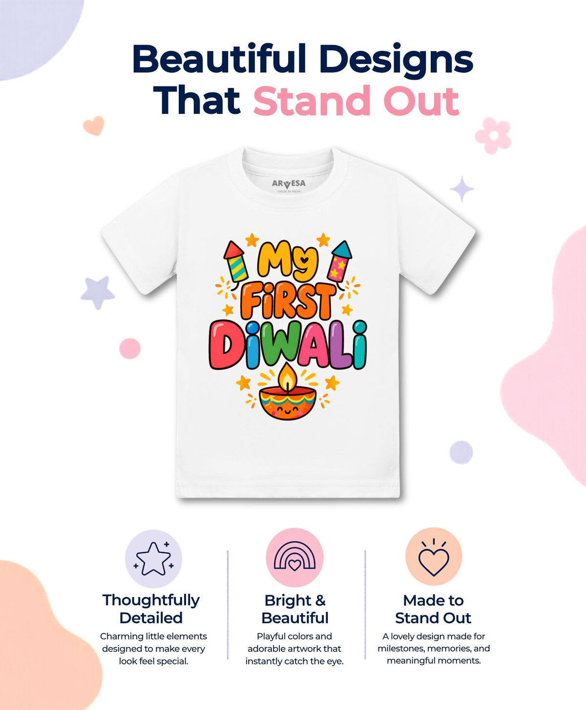 No | My First Diwali - T-shirt