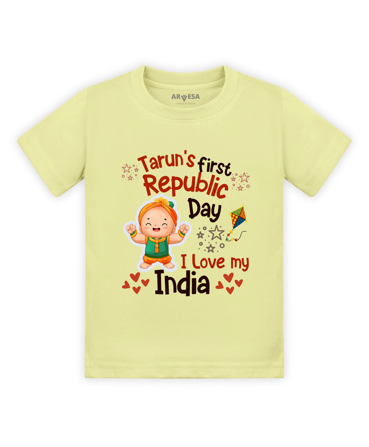 Yes | My First Republic Day - T-shirt
