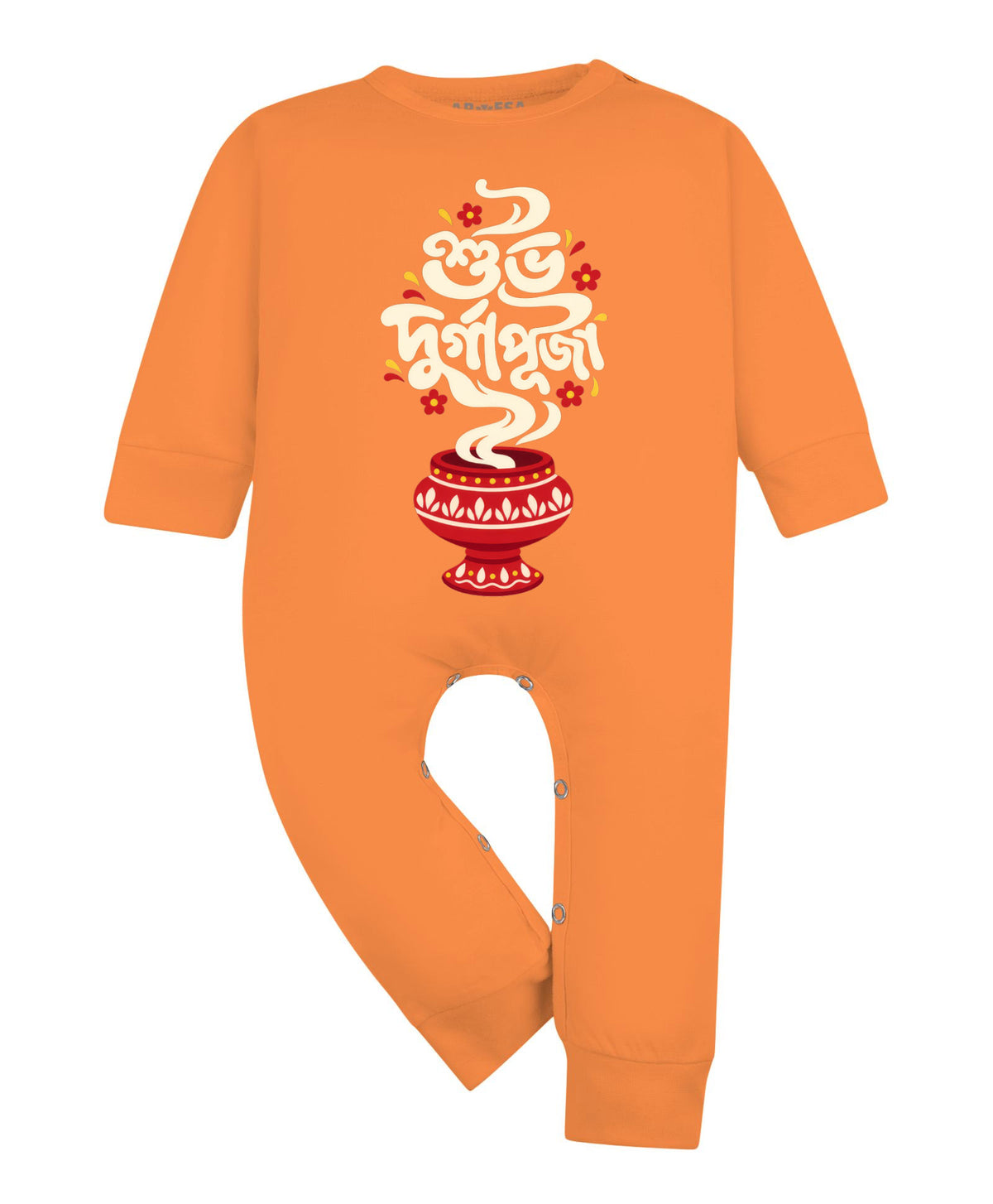 Shubho Durga Puja bangla text - Jumpsuit