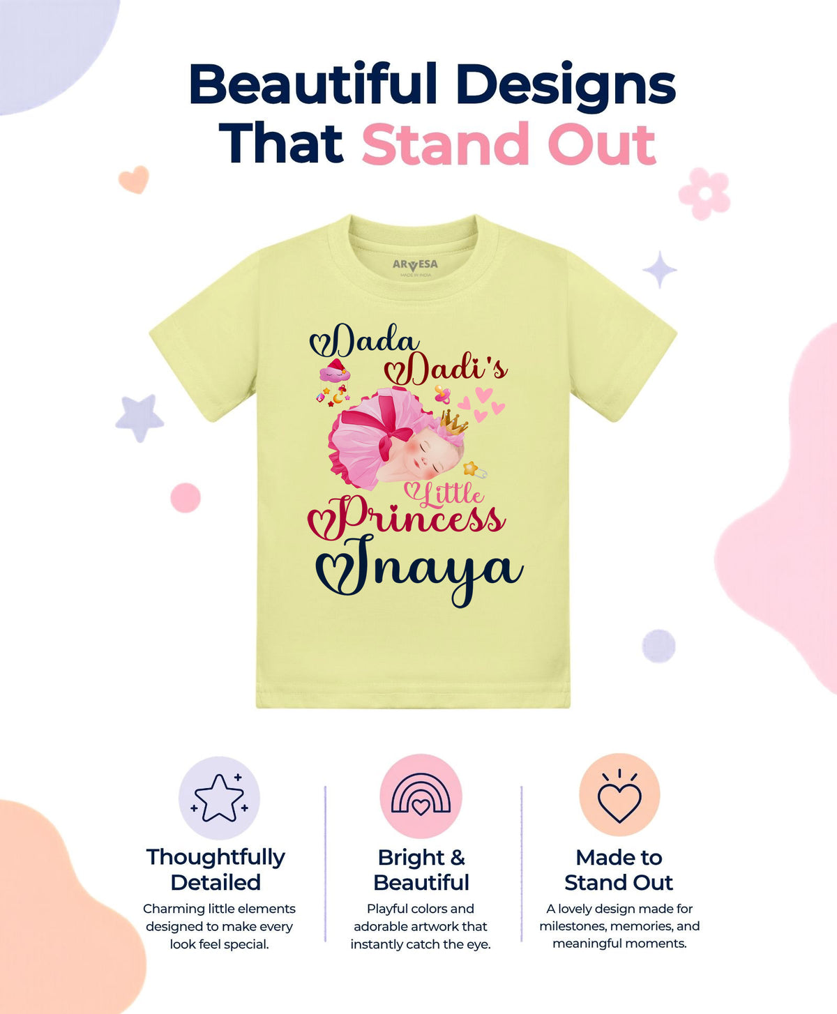 Yes | Dada Dadi Little Princess - T-shirt
