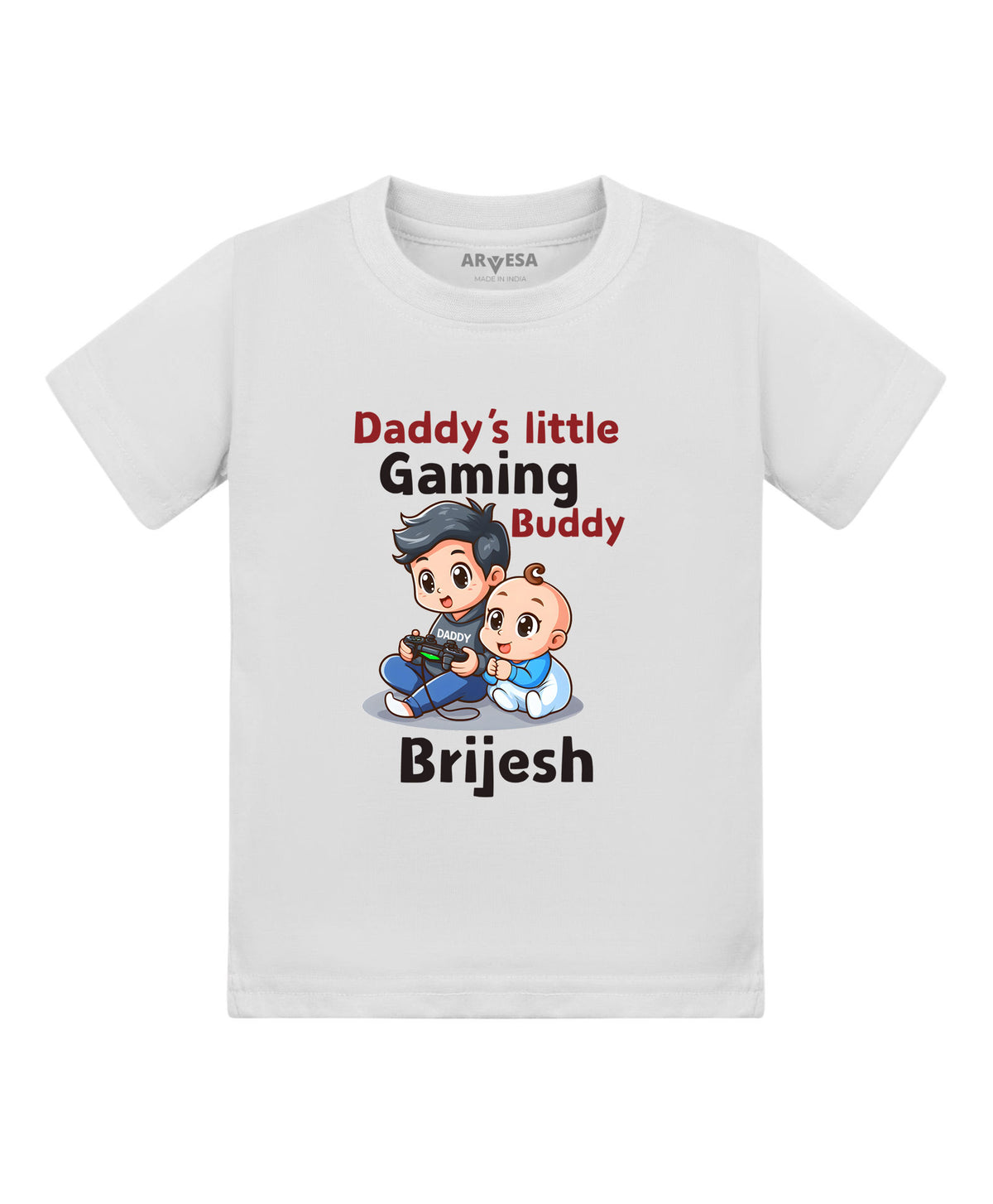 Yes | Daddy Little Gaming Buddy - T-shirt