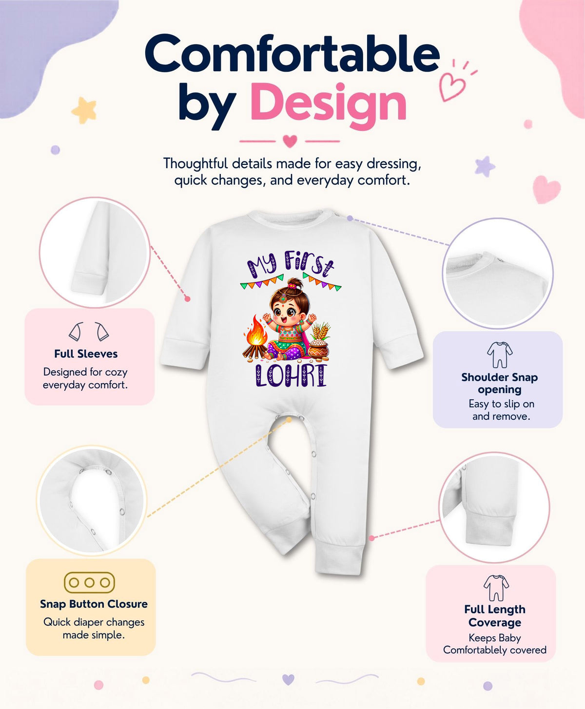 No | My First Lohri - Jumpsuit