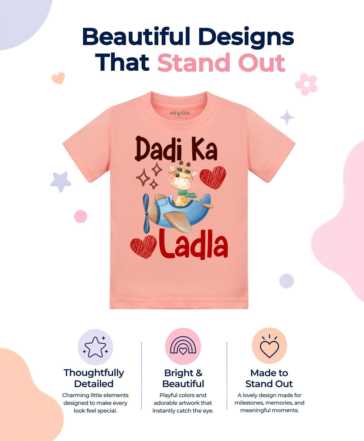 No | Dadi Ka Ladla Dada Dadi - T-shirt