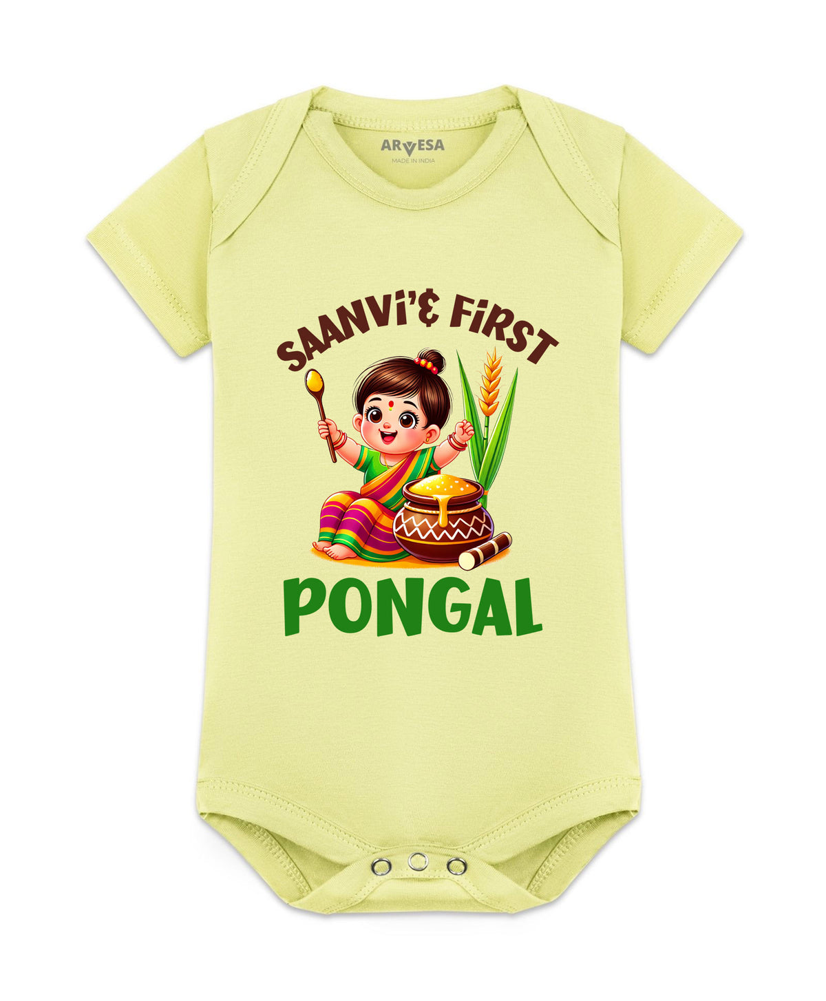 Yes | My First Pongal - Romper