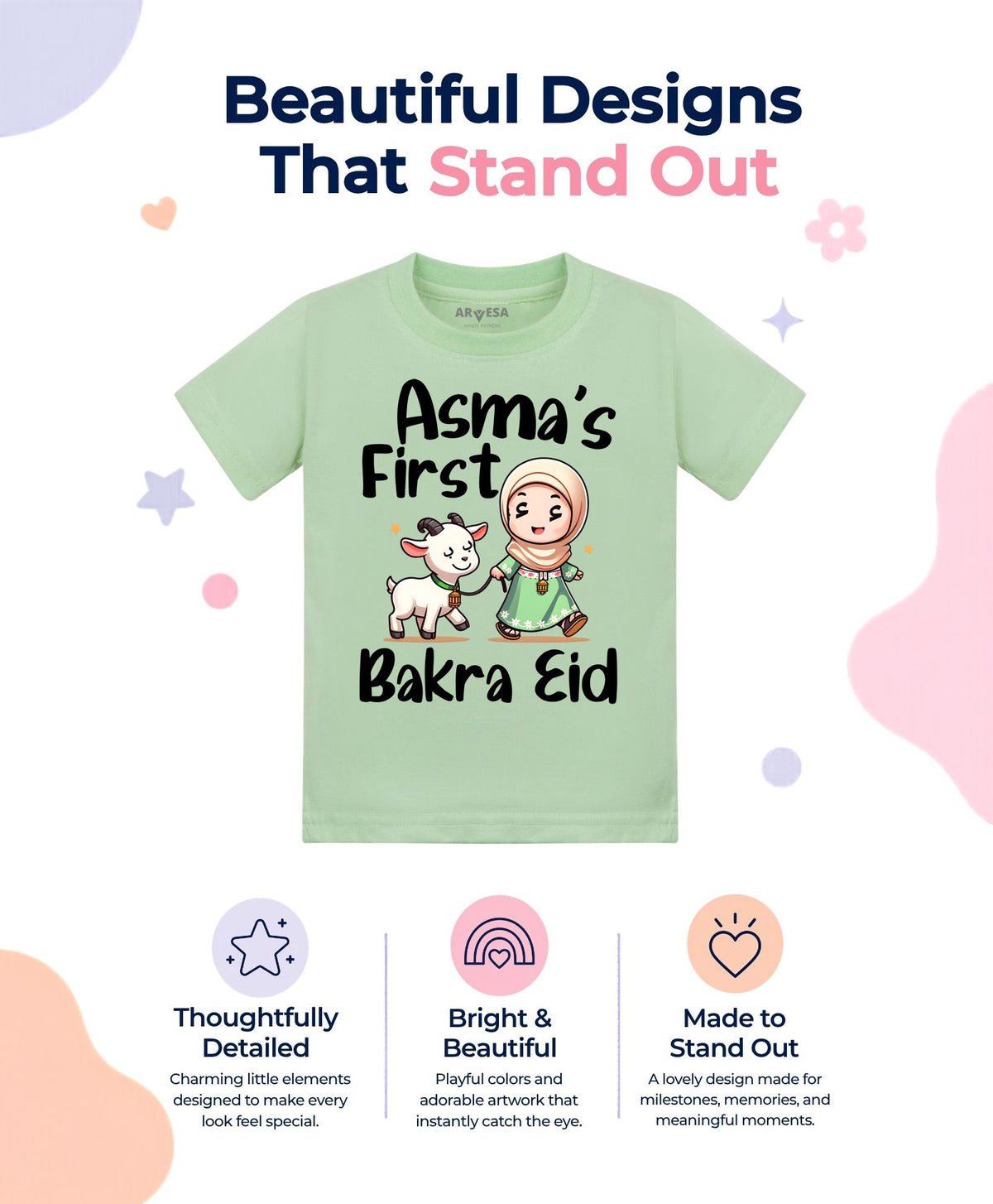 Yes | My First Eid - T-shirt