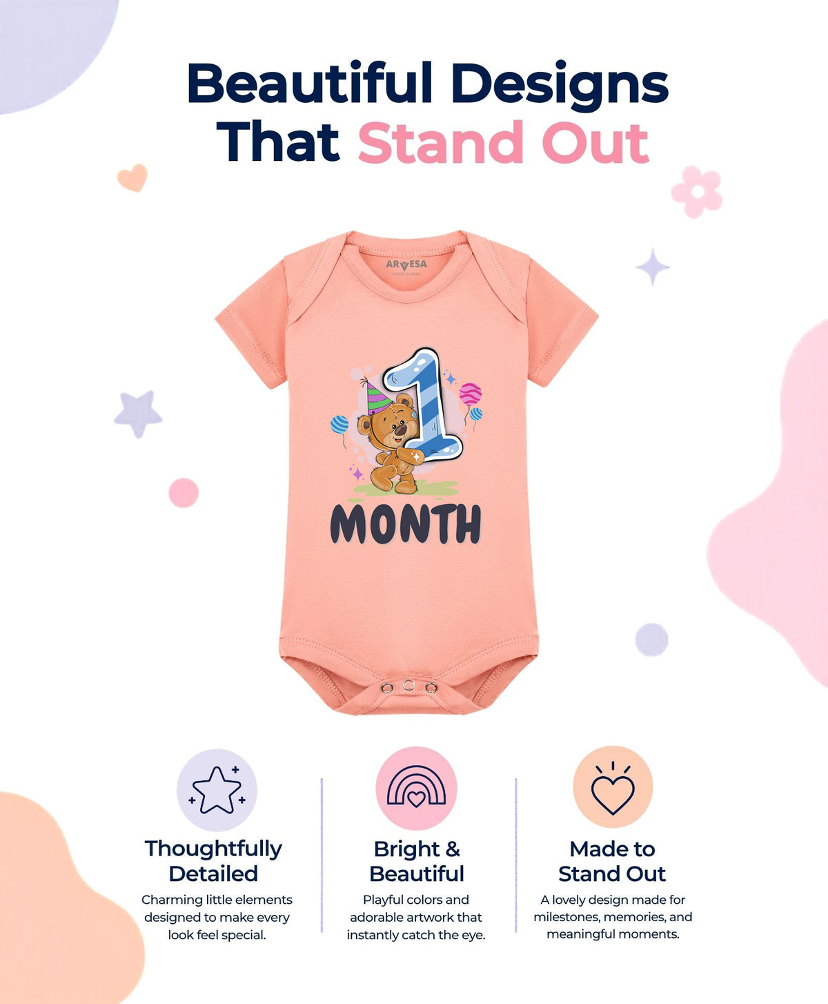 No | 1 Month - Romper